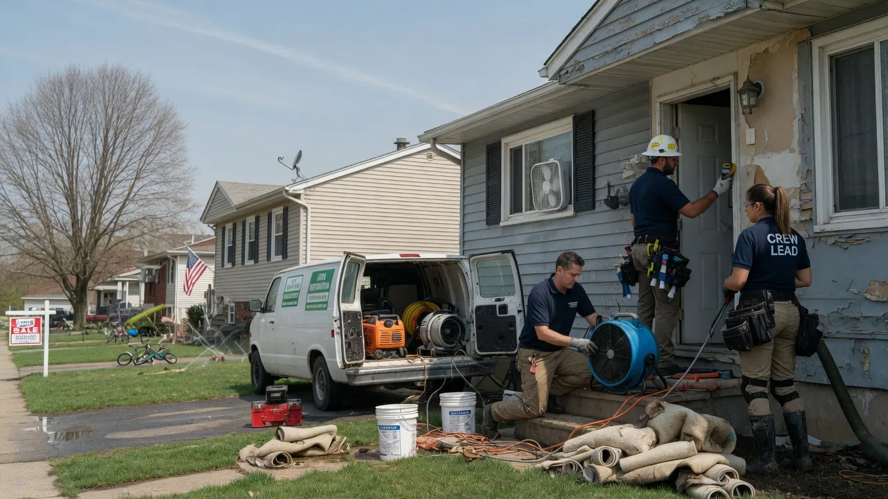 Flood Cleanup in West Charleston, VT near me