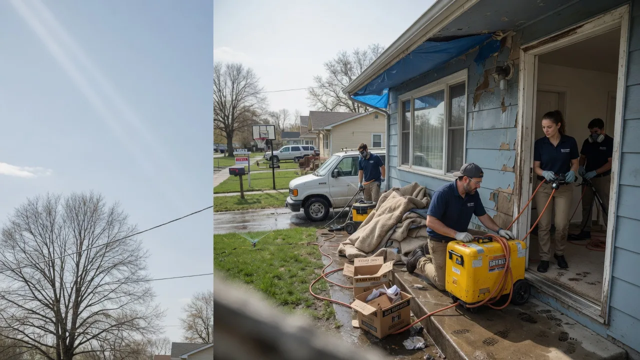 Basement Flood Cleanup in West Charleston, VT near me